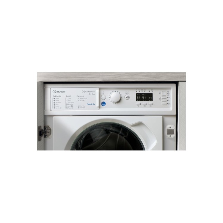 Indesit 8kg Wash 6kg Dry 1200rpm Integrated Washer Dryer