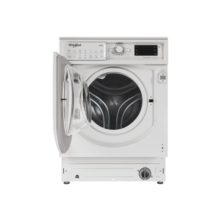 Refurbished Whirlpool BIWDWG961485 Integrated 9/6KG 1400 Spin Washer Dryer White