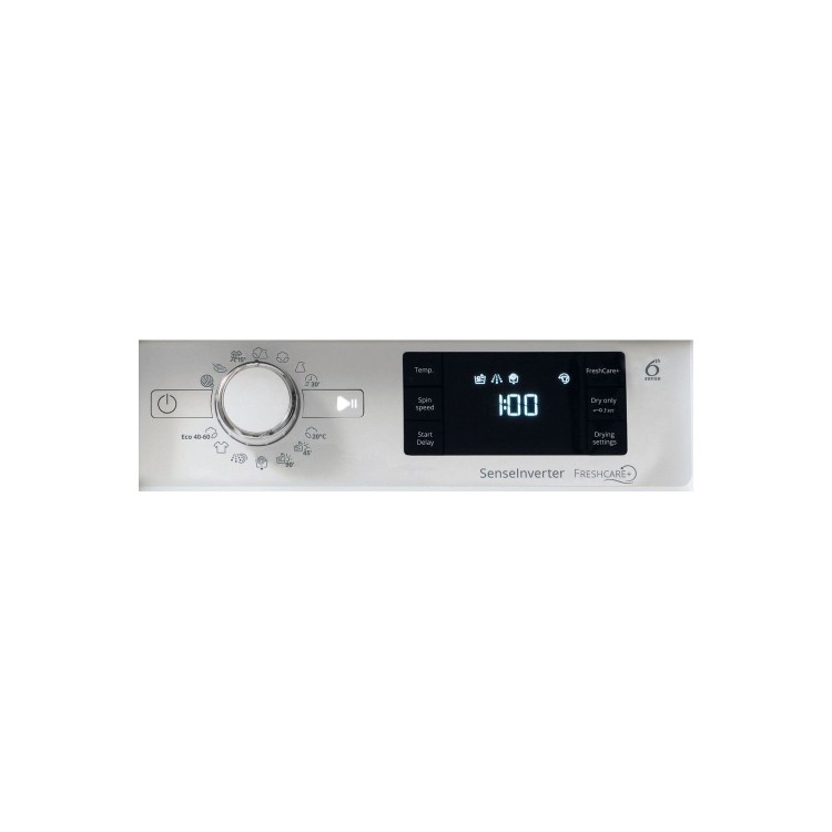 Refurbished Whirlpool BIWDWG961485 Integrated 9/6KG 1400 Spin Washer Dryer White