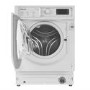 Hotpoint Anti-stain 8kg 1400rpm Integrated Washing Machine - White
