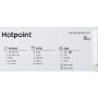Hotpoint Anti-stain 8kg 1400rpm Integrated Washing Machine - White