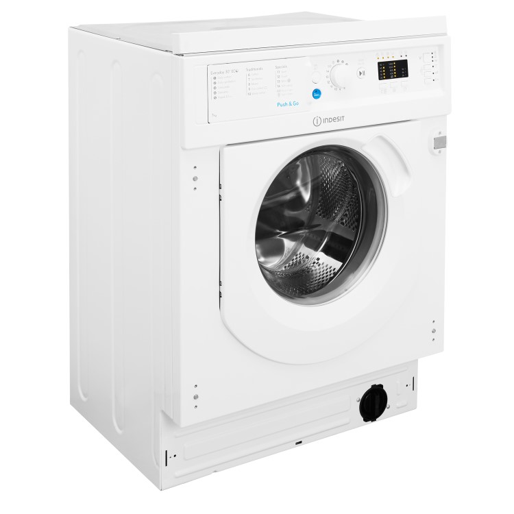 INDESIT BIWMIL71452 7kg 1400rpm Integrated Washing Machine - White