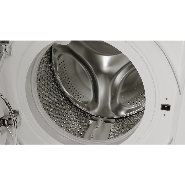 Refurbished Whirlpool 6th sense BIWMWG91485UK Integrated 9KG 1400 Spin Washing Machine White