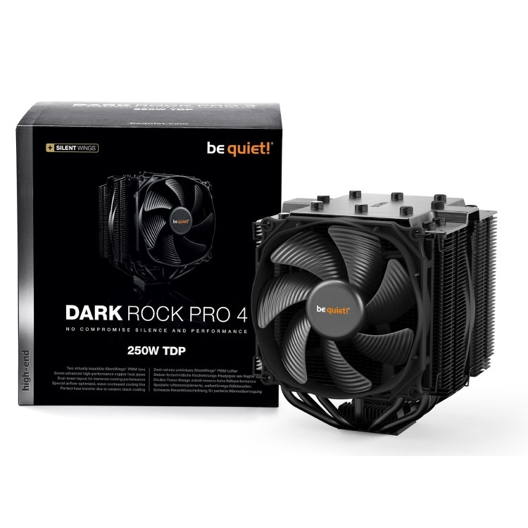 GRADE A1 - Be Quiet! Be Quiet Dark Rock Pro 4 - Cpu Air Cooler
