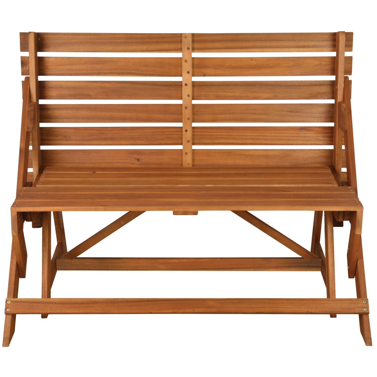 Wooden Garden Dining Bench Set Convertible Bench Buy It Direct
