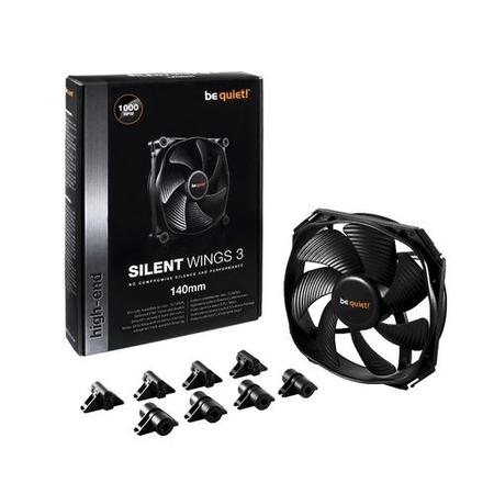 Be Quiet! Silent Wings 3 140mm Case Fan Black Fluid-dynamic Bearing