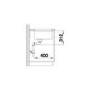 Single Bowl Anthracite Composite Kitchen Sink - Blanco Subline 500-U 