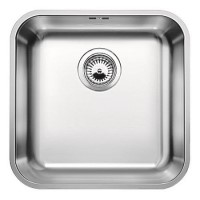 Blanco Supra 400-U Single Bowl Undermount Chrome Stainless Steel Kitchen Sink Blanco Supra 400-U Single Bowl Undermount Chrome Stainless Steel Kitchen Sink