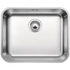 Single Bowl Undermount Chrome Stainless Steel Kitchen Sink - Blanco Supra 500-U