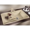 Single Bowl Anthracite Composite Kitchen Sink with 500mm Reversible Drainer - Blanco Sona 