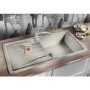 GRADE A1 - Box Opened Blanco Sona Xl 6 S Silgranit Puradur Ii Single Bowl Cream Composite Kitchen Sink with Reversible Drainer 
