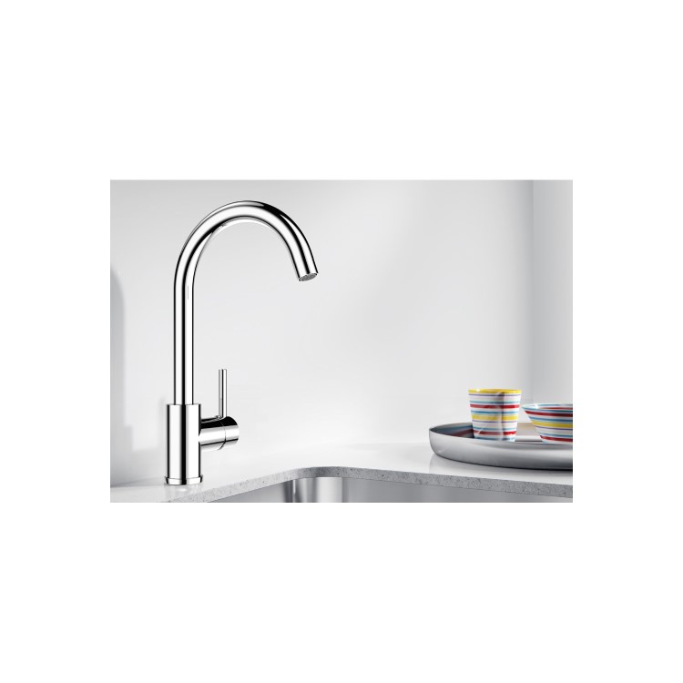 Blanco Chrome Single Lever Kitchen Mixer Tap - Envoy