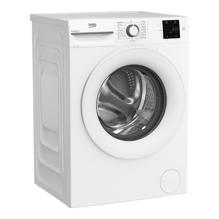 Refurbished Beko BM3WT3841W Freestanding 8KG 1400 Spin Washing Machine White