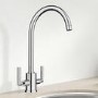 Blanco BM5300CH eye Cruciform Tap Chrome