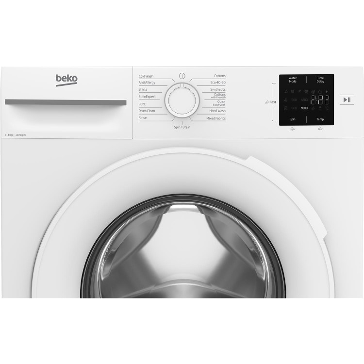 Refurbished Beko 8kg 1200rpm Washing Machine - White