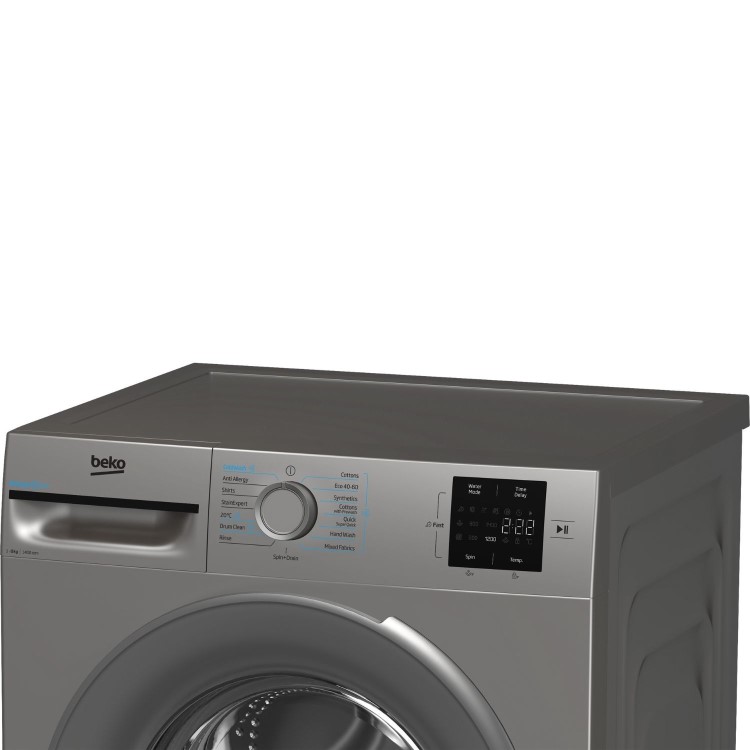 Beko B300 8kg 1400rpm Washing Machine - Silver