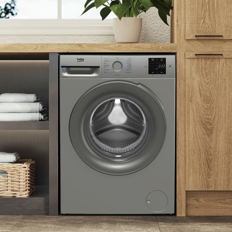 Beko B300 8kg 1400rpm Washing Machine - Silver