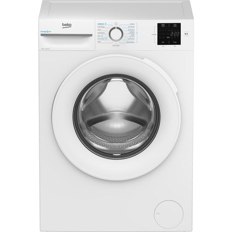 Beko EnergySpin 8kg 1400rpm Washing Machine - White