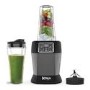 Ninja Personal Blender with Auto IQ and 2 Bottles - Grey