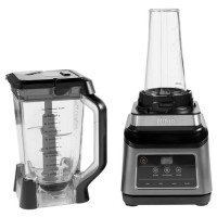 Ninja BN750UK 2-in-1 Blender with Auto-IQ  Grey  Smoothies Shakes & Crushing Ice