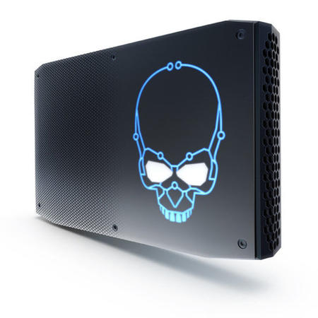 Box Opened Intel NUC Kit Hades Canyon - Core i7-8705G - 4GB RAM - RX Vega M GL Mini Barebone PC