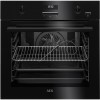 AEG BPE552220B SenseCook Pyrolytic Electric Single Oven With SteamBake Black