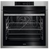 AEG 8000 Series Electric Single Oven with Food Sensor - Stainless Steel