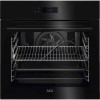 AEG 8000 Pyrolytic Electric Single Oven - Black