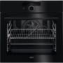 AEG 8000 Series AssistedCooking Pyrolytic Self-Cleaning Smart Single Oven with Food Probe - Black