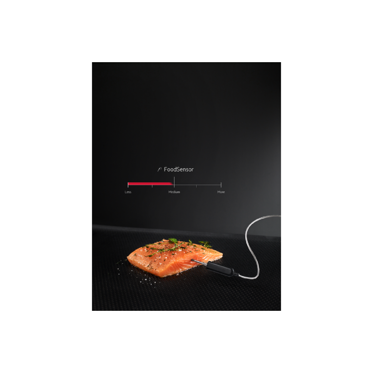 AEG 8000 Series AssistedCooking Pyrolytic Self-Cleaning Smart Single Oven with Food Probe - Black