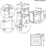 Refurbished AEG 6000 Series SteamBake BPS355061M 60cm Single Built In Electric Oven Stainless Steel