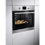 Refurbished AEG 6000 Series BPS355061M 60cm Single Built In Electric Oven Stainless Steel