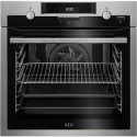 A2/BPS551020M Refurbished AEG BPS551020M 60cm Single Built In Electric Oven Stainless Steel