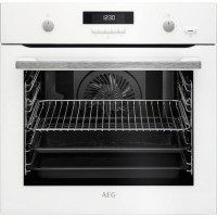 AEG BPS551020W SteamBake Pyrolytic Multifunction Oven White