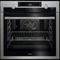 AEG 6000 Pyrolytic Electric Single Oven with Fast Heat Up - Stainless Steel
