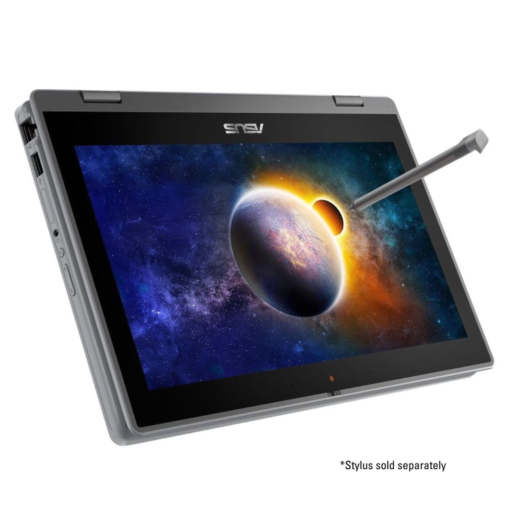 Refurbished ASUS BR1100F Intel Celeron 4GB RAM 128GB SSD 11.6 Inch Windows 11 Pro Laptop