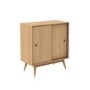 Oak Sideboard with Sliding Doors - Scandi - Briana