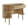 Oak Dressing Table with Drawer and Cupboards - Breuer