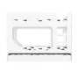 White Pod Bunk Bed with Trundle - Braxton