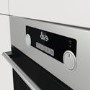 Refurbished Hisense BSA5221AXUK 60cm Single Built In Electric Oven with Steam Function and Steam Cleaning Stainless Steel