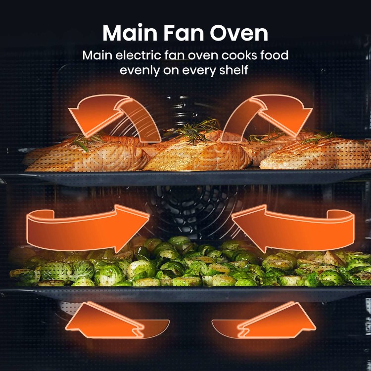 Hisense BSA63222ABUK Electric Single Oven - Black