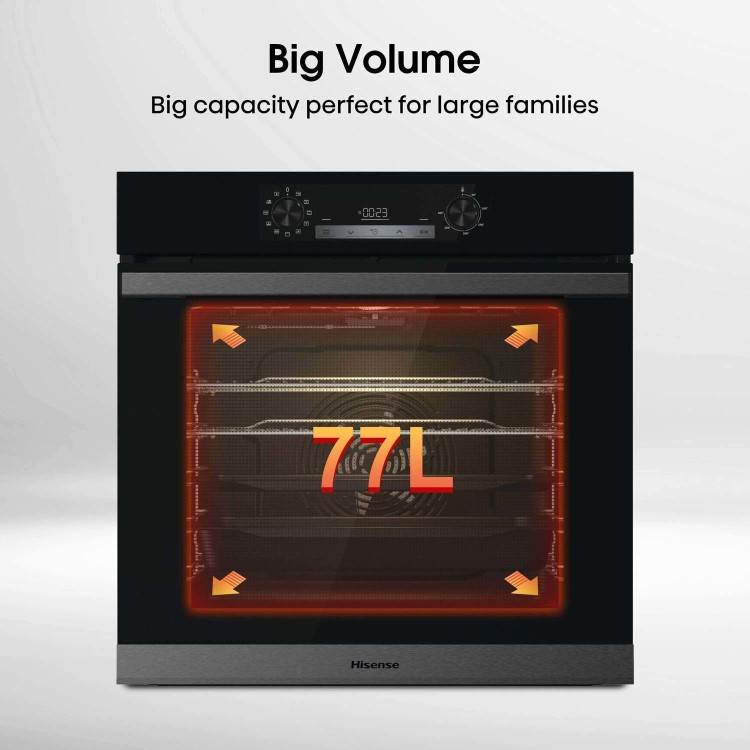 Hisense BSA63222ABUK Electric Single Oven - Black