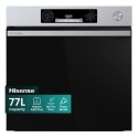 BSA66221AXUK Hisense Hi4 BSA66221AXUK Electric Single Oven with Vapour Cleaning - Stainless Steel