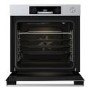 Hisense Hi4 BSA66221AXUK Electric Single Oven with Vapour Cleaning - Stainless Steel