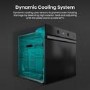 Hisense Hi4 BlackLine Built In Electric Single Oven - Black