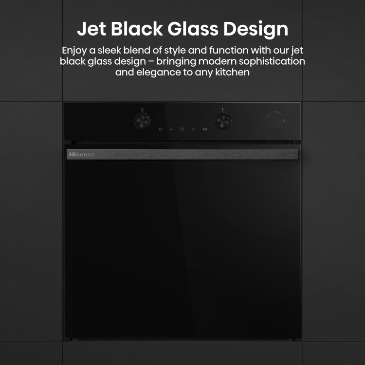 Hisense Hi4 BlackLine Built In Electric Single Oven - Black