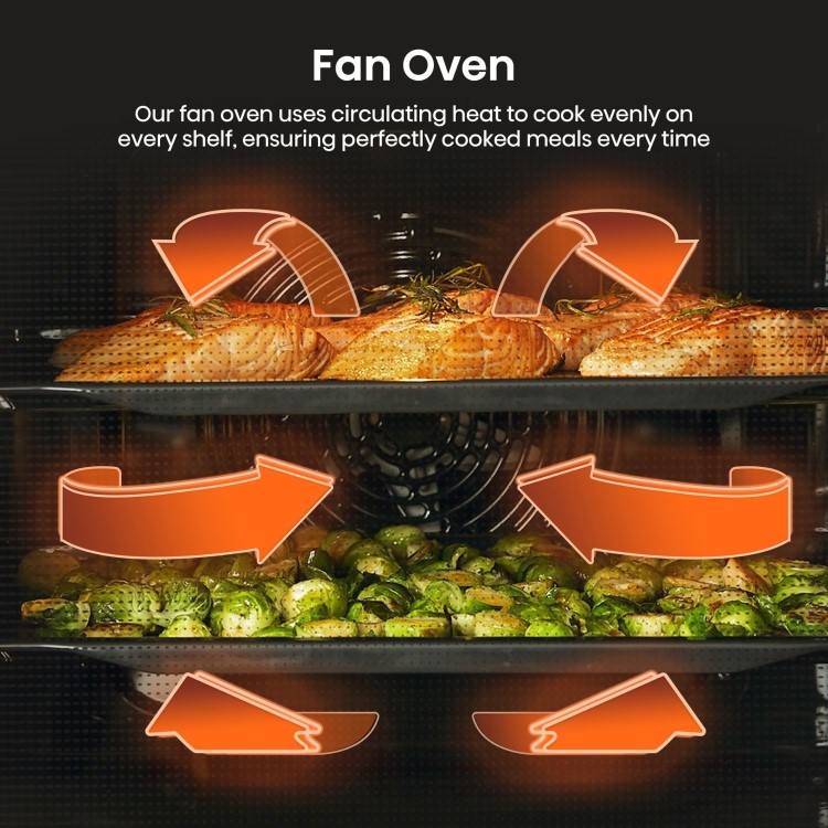 Hisense Hi4 BlackLine Built In Electric Single Oven - Black
