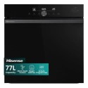 BSA66331ABDGUK Hisense Hi6 SE BSA66331ABDGUK Electric Single Oven with Vapour Cleaning - Black