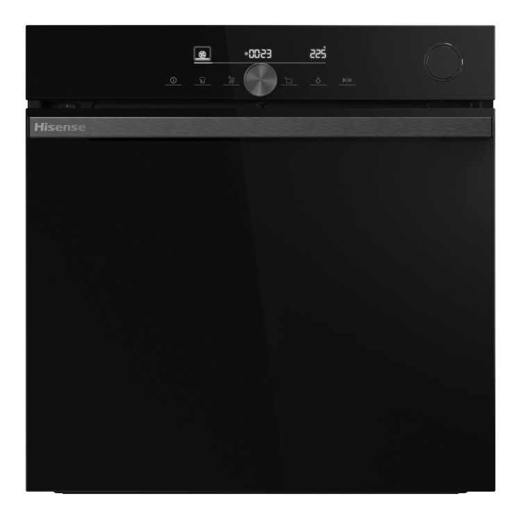 Hisense Hi6 SE BSA66331ABDGUK Electric Single Oven with Vapour Cleaning - Black