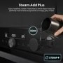 Hisense Hi6 SE BSA66331ABDGUK Electric Single Oven with Vapour Cleaning - Black